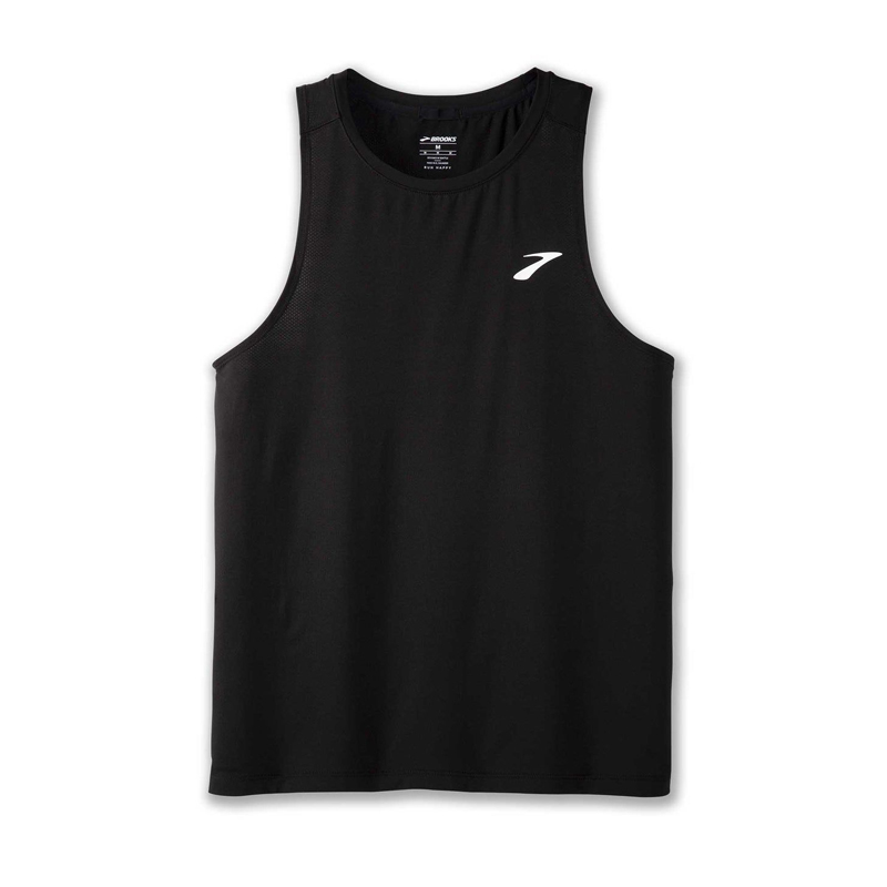 تاپ ورزشی مردانه بروکس Brooks Atmosphere Singlet 2 مشکی