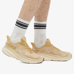 کفش رانینگ مردانه هوکا Hoka Running Shoes Clifton 9 نسکافه ای