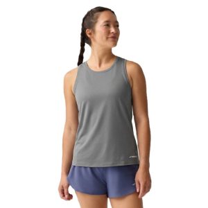 تاپ ورزشی زنانه بروکس Brooks Podium Singlet طوسی