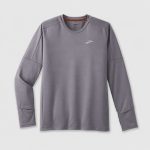 بلوز ورزشی ترمال مردانه بروکس Brooks Thermal Long Sleeve سربی