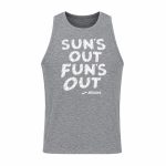 تاپ ورزشی مردانه بروکس Brooks Distance Tank 2 01 طوسی