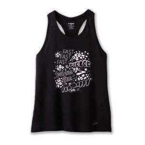 تاپ ورزشی زنانه بروکس Brooks Distance Tank 2.0 مشکی