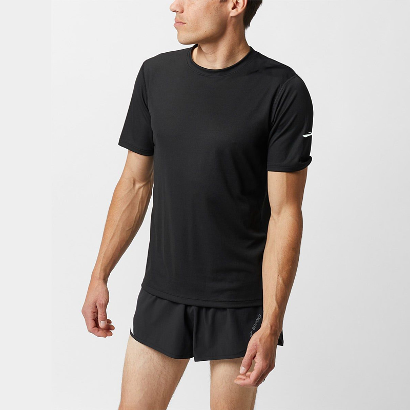تیشرت ورزشی مردانه بروکس Brooks Podium Short Sleeve مشکی