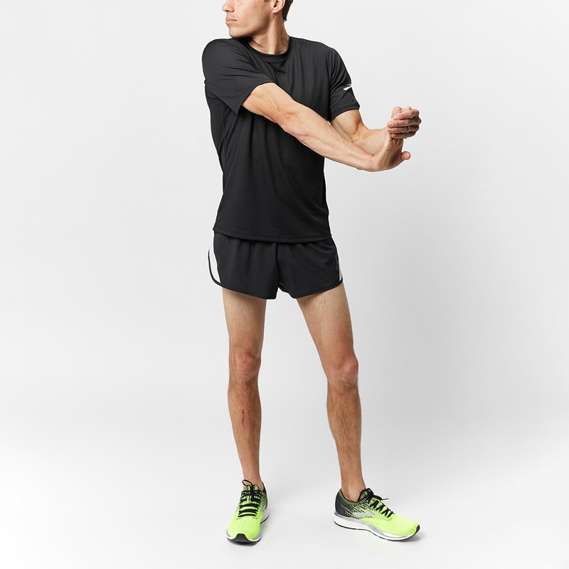 تیشرت ورزشی مردانه بروکس Brooks Podium Short Sleeve مشکی